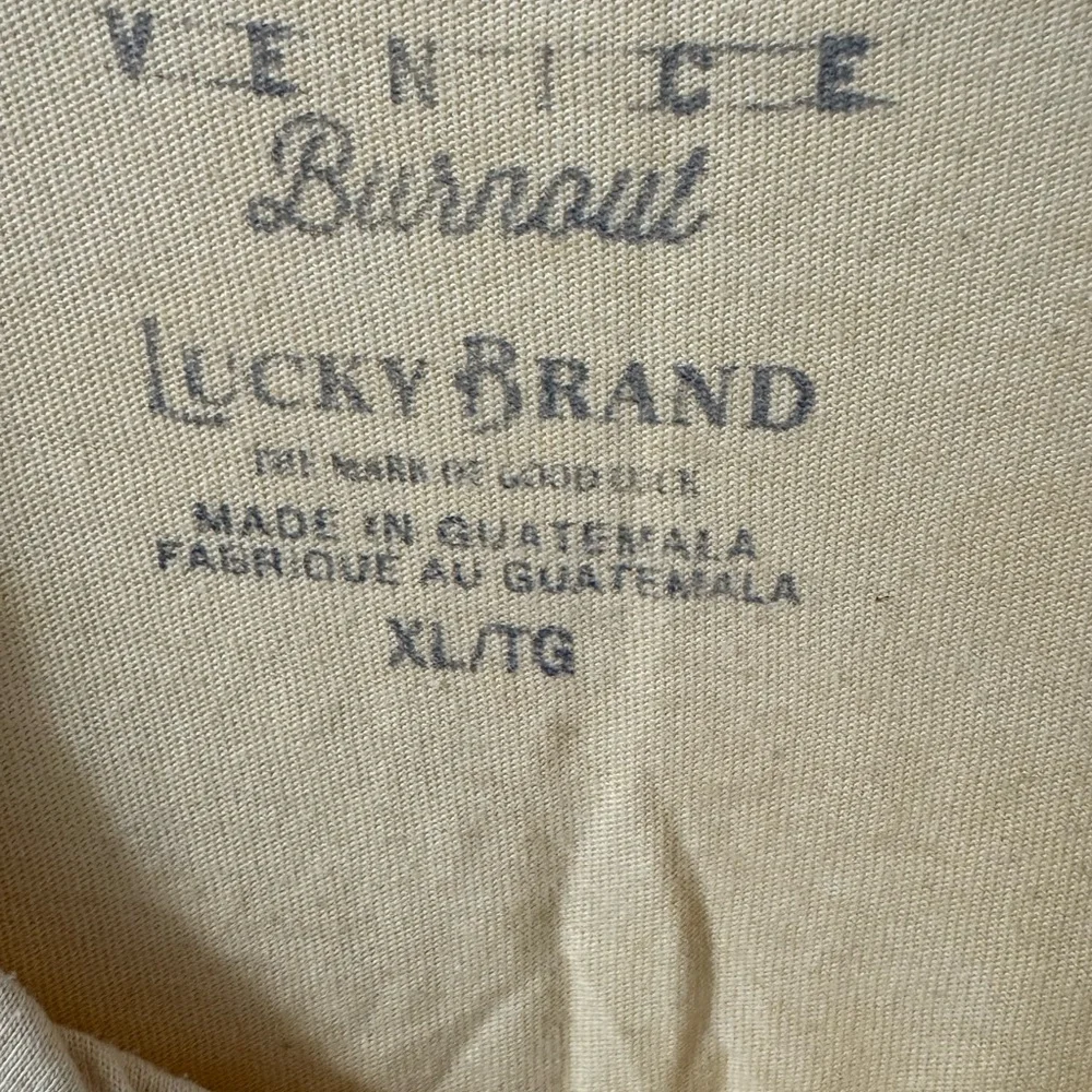 Lucky Brand Yellow Short Sleeve Tee - Picture 6 of 6